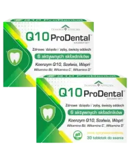 Q10 ProDental – zestaw 2 szt. na zdrowe dziąsła