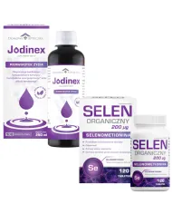 Jodinex + Selen Organiczny – zestaw na tarczycę