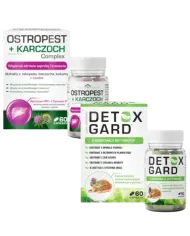 Ostropest i Karczoch + Detox Gard – zestaw