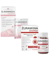 D-Mannoza + Żurawina UroVitan – zestaw