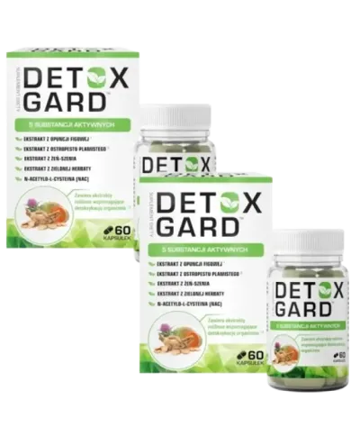 Detox Gard – zestaw 2x 60 kapsułek na detoks
