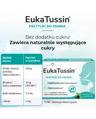 EukaTussin Pastylki – na gardło z eukaliptusem i mentolem