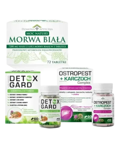 Zestaw Prezentowy Trawienie i detox – oczyszczanie