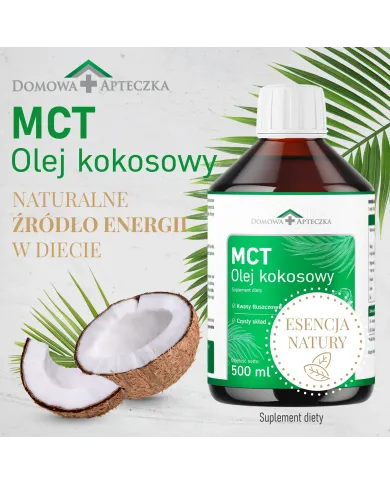 MCT Olej Kokosowy Esencja Natury – energia i metabolizm