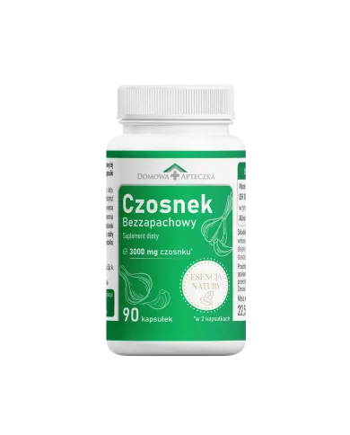 Czosnek Bezzapachowy – kapsułki na odporność i serce