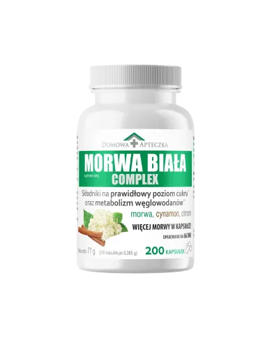 Morwa Biała Complex – regulacja poziomu cukru we krwi