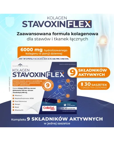 Stavoxin Flex Kolagen – zdrowe stawy, kości i chrząstki