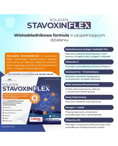 Stavoxin Flex Kolagen – zdrowe stawy, kości i chrząstki