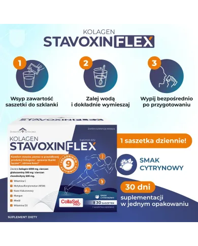 Stavoxin Flex Kolagen – zdrowe stawy, kości i chrząstki