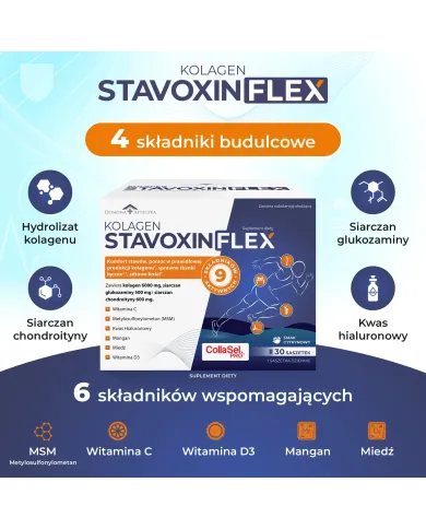 Stavoxin Flex Kolagen – zdrowe stawy, kości i chrząstki