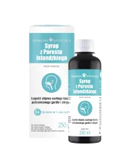 Syrop z porostu islandzkiego na suchy kaszel i chrypkę