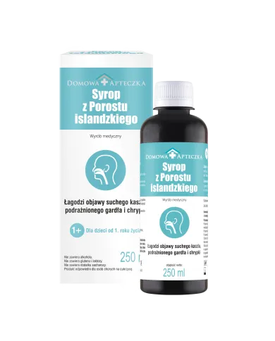 Syrop na suchy kaszel z porostu islandzkiego | Outlet
