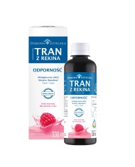 Tran z rekina malinowy – omega-3 dla dzieci i dorosłych