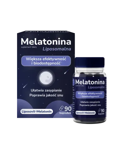 Melatonina liposomalna – szybsze zasypianie i lepszy sen