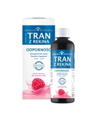 Tran z rekina malinowy – omega-3 dla dzieci i dorosłych