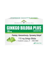 Ginkgo Biloba + witaminy B – wsparcie pamięci i koncentracji