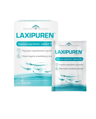 Laxipuren z laktitolem 10g – łagodnie na zaparcia