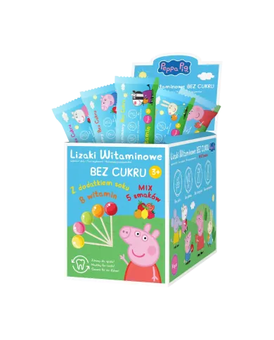 Lizaki Witaminowe bez cukru – witaminy dla dzieci