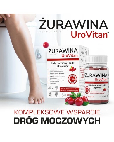 Żurawina UroVitan – ochrona układu moczowego | Outlet