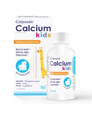 Calpossis Calcium Kids – syrop z wapniem i D3 dla dzieci | Outlet