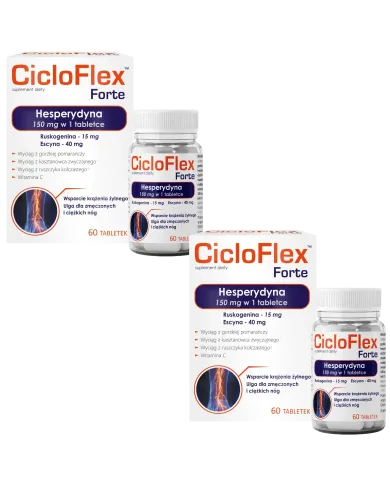 CicloFlex Forte – zestaw 2x 60 tabletek