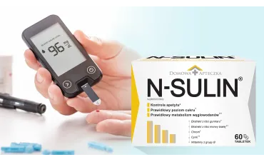 N-Sulin - Suplement na Prawidłowy Poziom Cukru